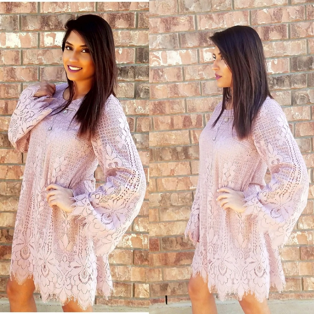 Made for love dress-Mauve
